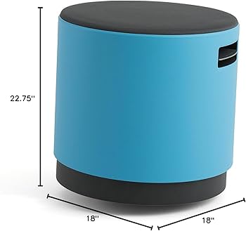 Steelcase 昇降スツール Turnstone Buoy ブルー Steelcase 昇降スツール Turnstone Buoy ブルー