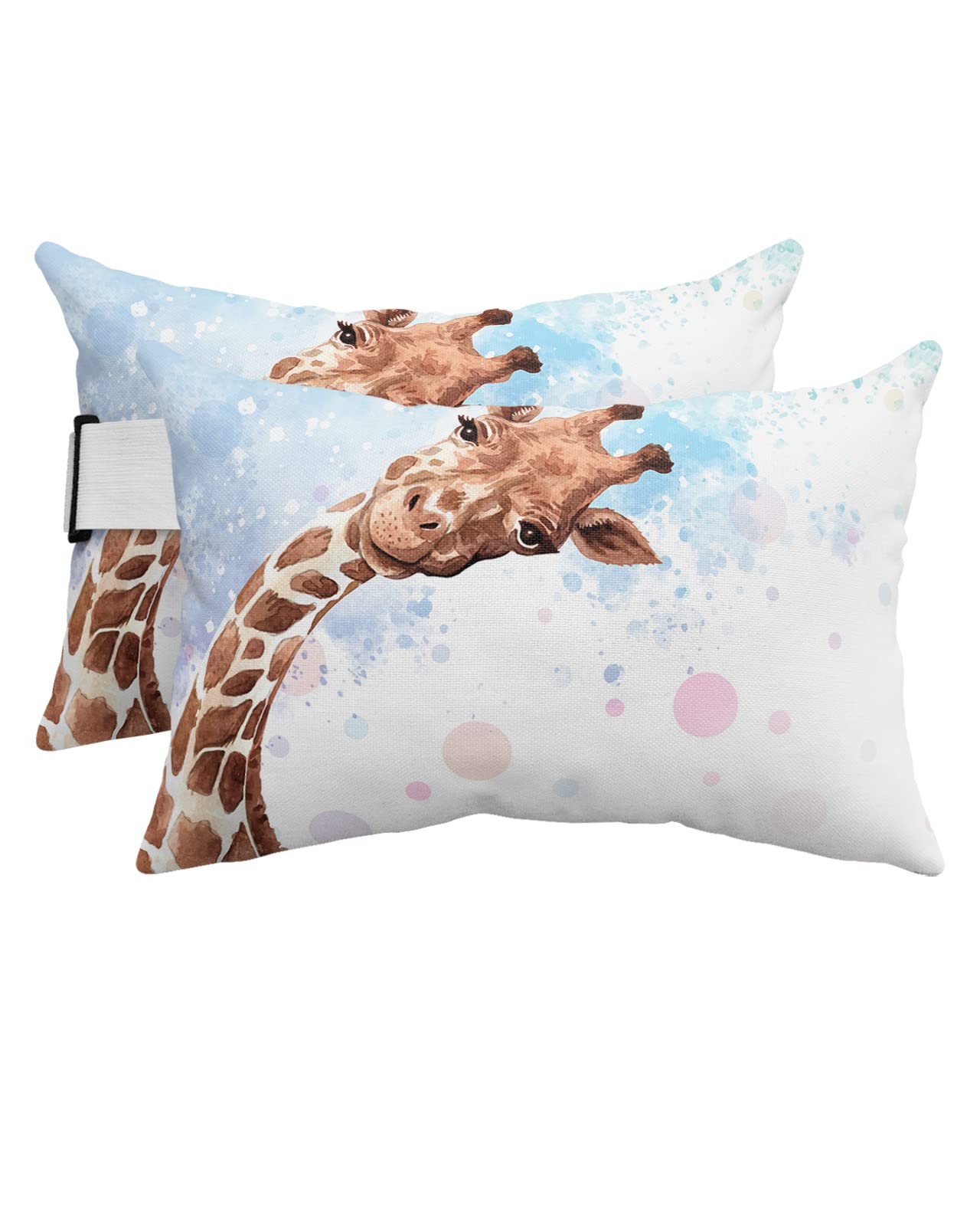 Futuregrace Outdoor Pillows with Insert 2 Pack-12