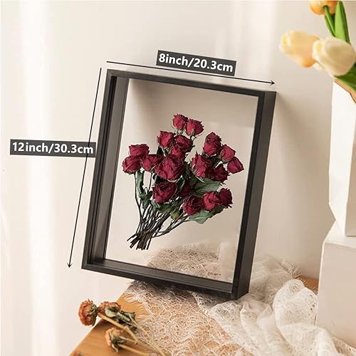 Fiore essiccato in legno Photo Frame Fiore