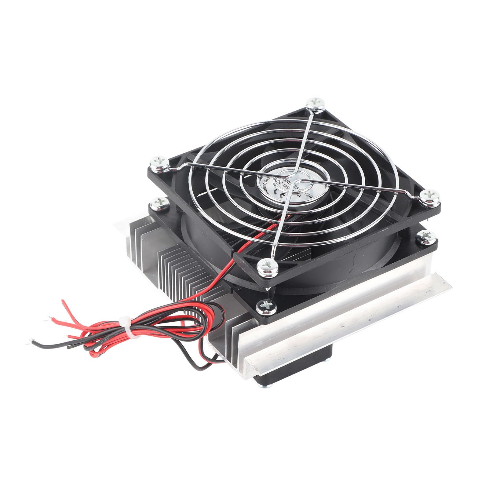 Fafeicy Small Space Cooling, XD-35 60W 12V Thermoelectric Peltier Plate Module Cooling System DIY Kit for Desktop, Laptop, Small Server