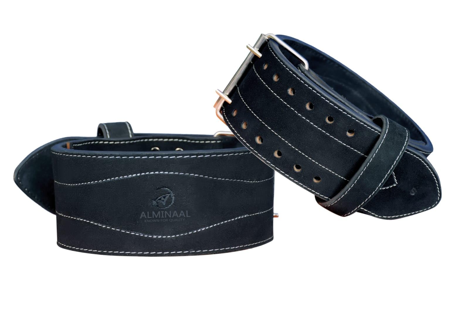 Alminaal 10 MM Leather Gym Belt for Men Workout Weight Lifting Belts Adjustable Lever Belt for Exercise Deadlift Belt for Back Support Comfortable & Durable Powerlifting Belt (Medium, Black) (B0D3HNWD8C) Amazon Price History, Amazon Price Tracker