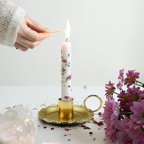 Miniatura 6 de Portavelas cónicos, portavelas romántico, para centro de mesa, recepción de boda, festivo, Navidad, decoración de mantel y decoración del hogar