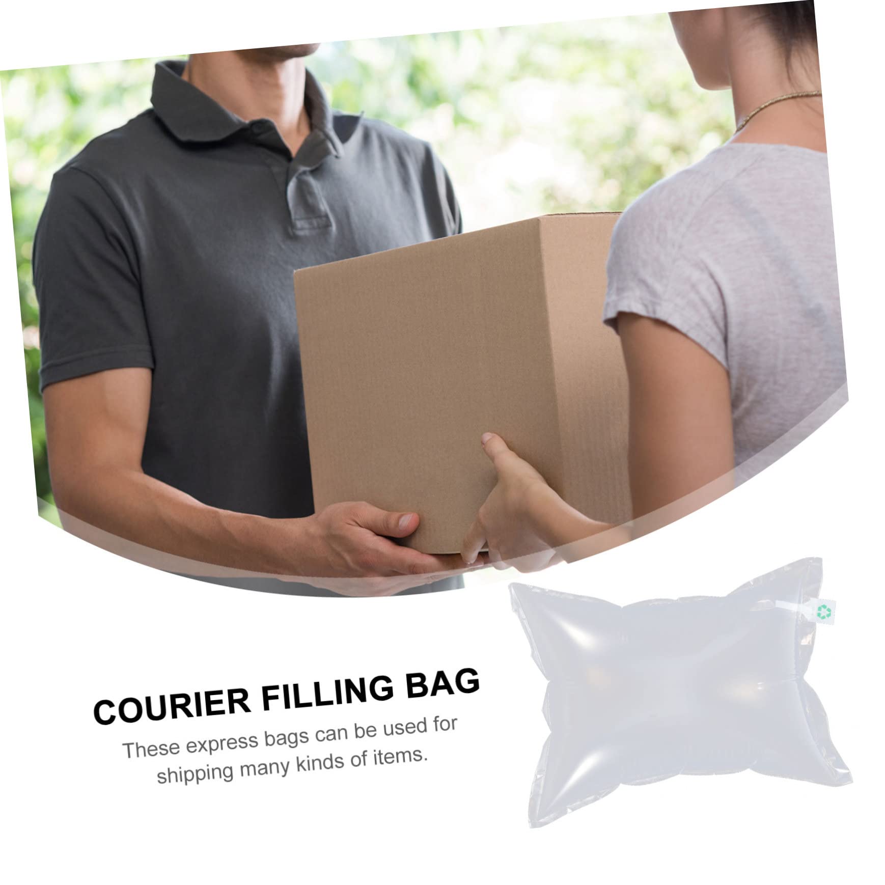 SEWACC Bolsas de Burbujas Inflables 30x40 Cm Material de Embalaje Robusto Película de Cojín Inflable para Protección de Envíos Embalaje Anticolisión para Envío y Oficina