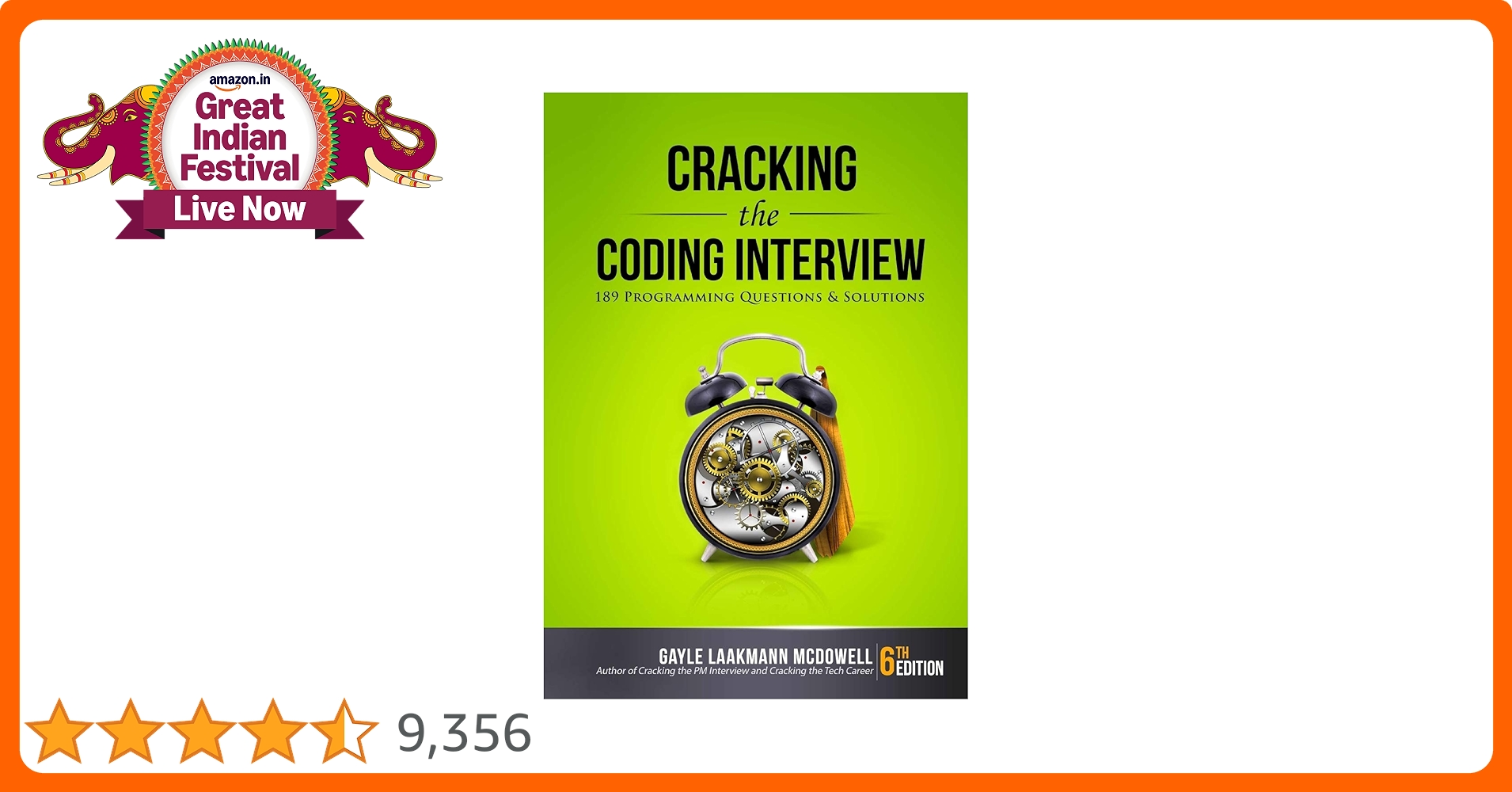 洋書 Cracking the Coding Interview 6th Editio Cracking the Coding Interview: 189 Programming Questions