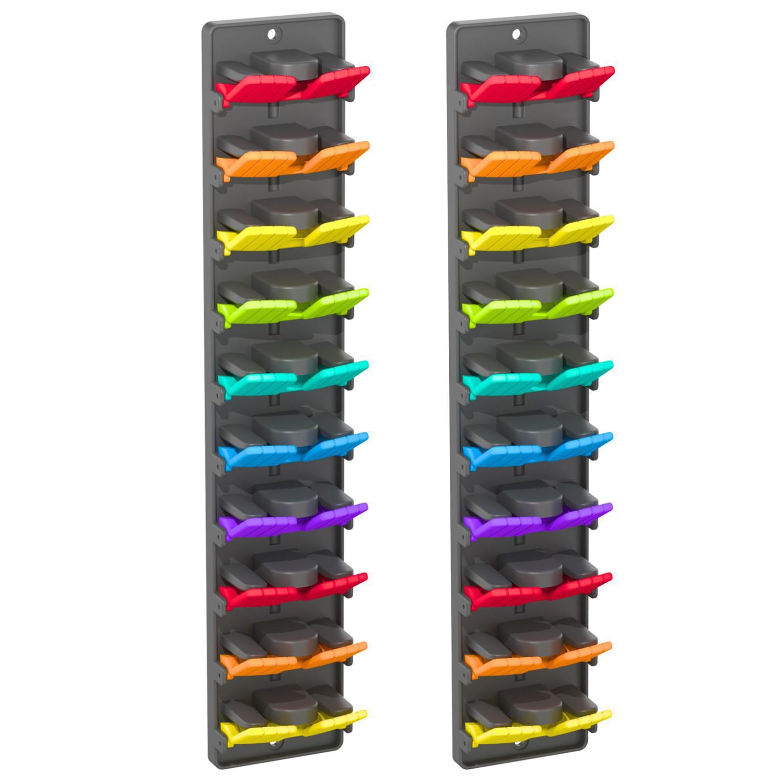 Tsophreniq Hat Rack for Wall, Hat Organizers for Baseball Cap Holds 10 Hats Caps Hook Hanger, Baseball Hats Holder Storage Display Door Hanger Holder