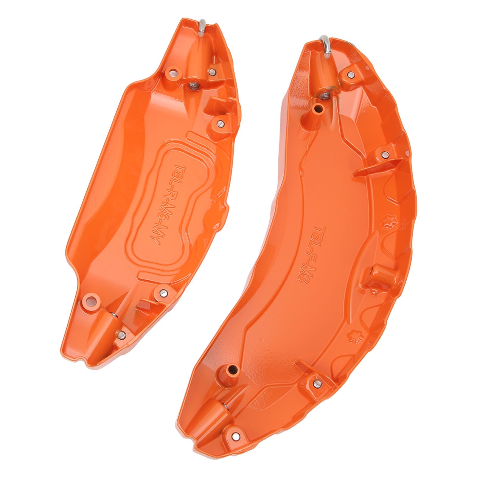 Copri Pinza Ruota da 18 Pollici e 19 Pollici Protezione Protezione Pinza Freno a Disco in Lega di Alluminio (ORANGE)
