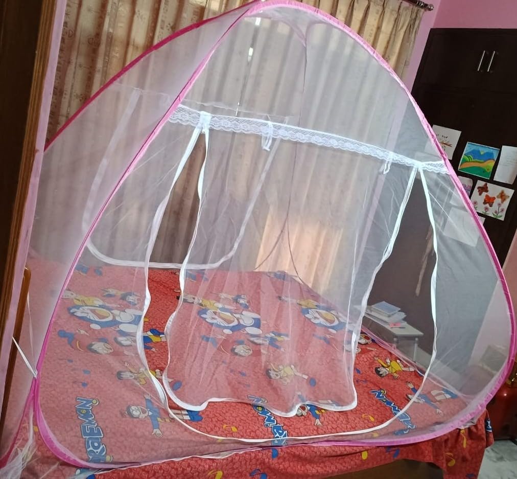 Kolar Mosquito Net for Single Bed Polyester Foldable Machardani with