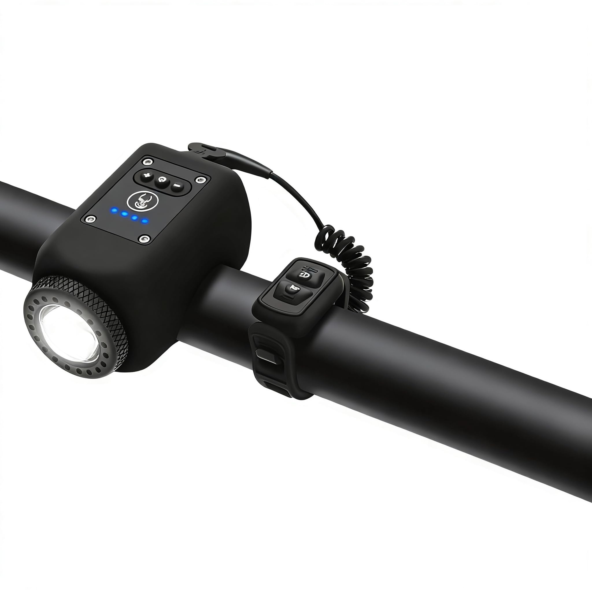 PUXZYAX Bike Horn For Adults With 2 In 1 Functionality Torkeen Bicycle Horn