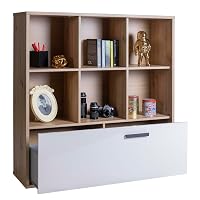 Composad | Libreria MiPiace con 6 Vani e 1 Cassetto per Cameretta