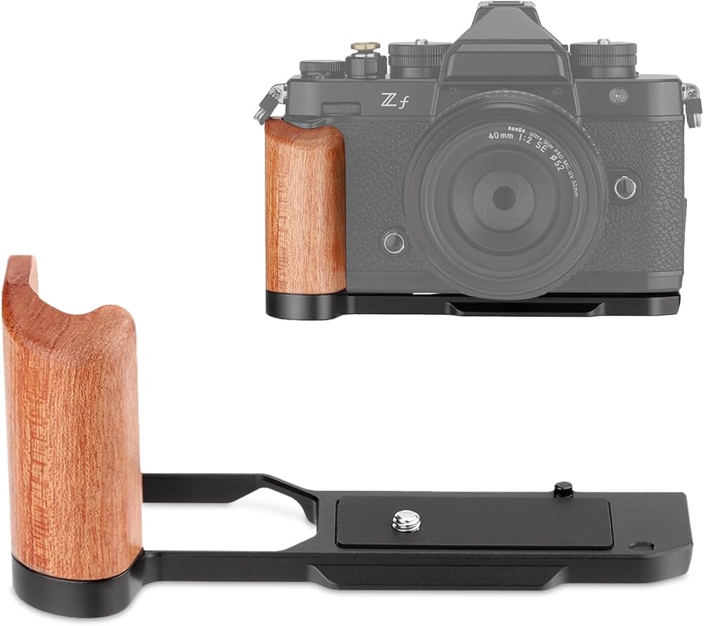 Leefさん専用 Amazon | Leftfoto Z f 木製ハンドグリップLブラケット Nikon ZFカメラ
