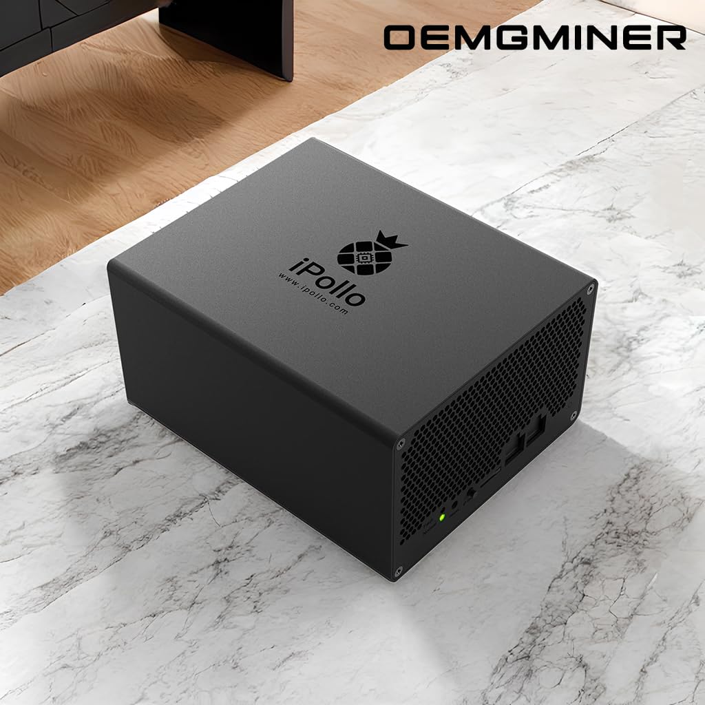 Amazon | OEMGMINER iPollo V1 Mini WiFi 280M ETC Miner 280MH/s 220W 6G 暗号通貨  Ethash/ETHW/ETHF/ETC/QKC/CLO/POM/ZIL WiFiバージョン | OEMGMINER | PCパーツ 通販