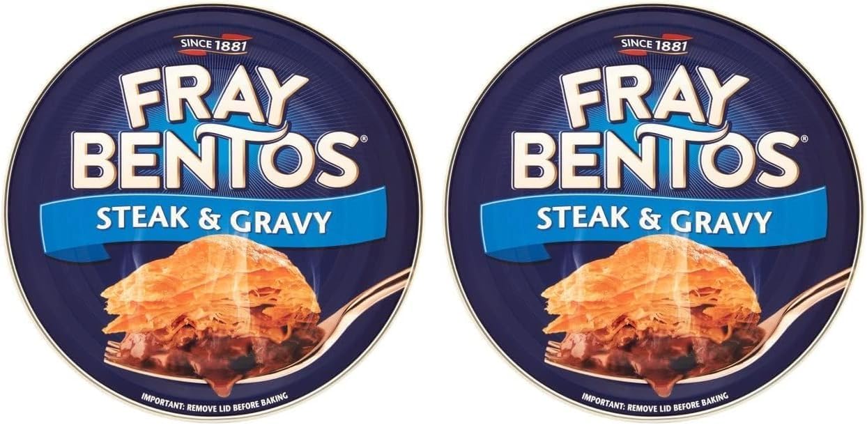 Fray Bentos Steak & Gravy Pie 425g (Pack of 2)