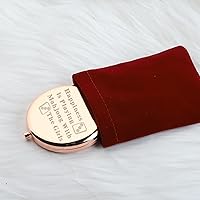 Vista 7 de WUSUANED Divertido espejo de maquillaje Mahjong Happiness is Playing Mahjong con Mahjong Player Gifts Chinese Game Lover Gift