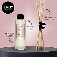 Vista 101 de LOVSPA Aceite Difusor Ocean Driftwood - Aceites Esenciales de Lujo para Recarga de Difusor y Ambientador en Aerosol para Habitaciones - Fragancia