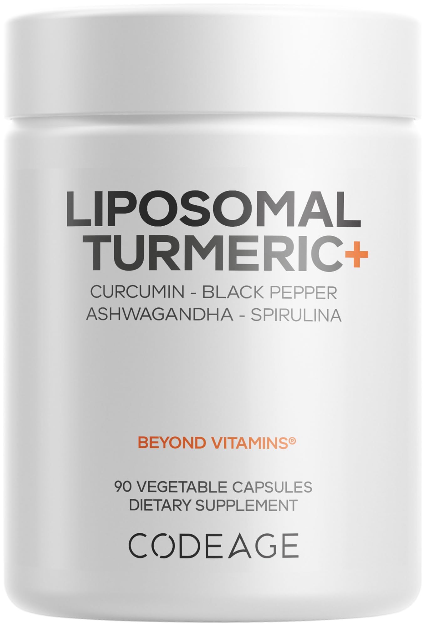 Codeage Fermented Turmeric Supplement, Extra Strength Curcumin Infused with Organic Essential Oil and Digestive Bitters, Joint and Heart Health, 90 Capsules