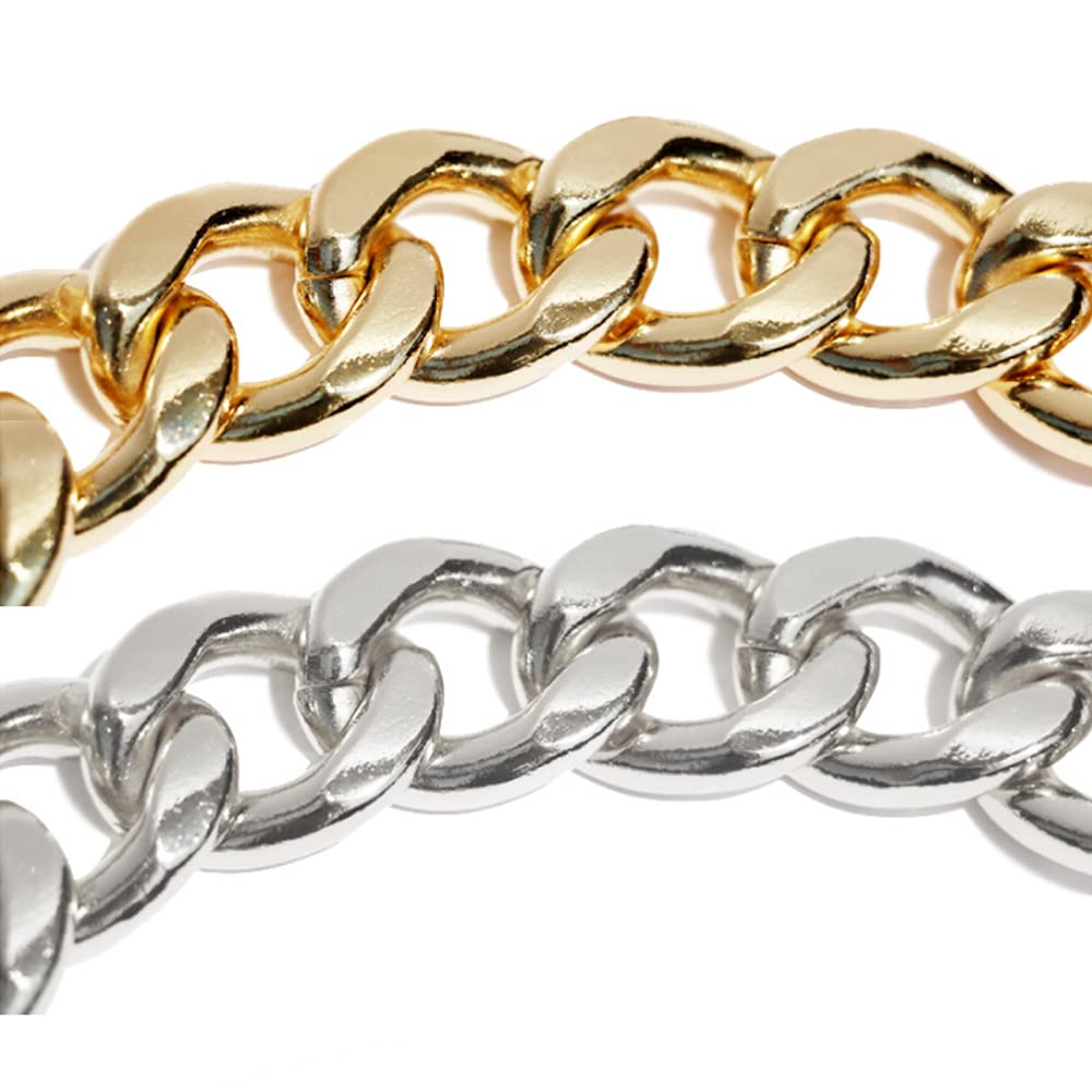 Catene Per Borse Nizirioo - Set Da 9 Cinghie Metalliche Con Gancio, Tracolla Fai Da Te - Foto 5