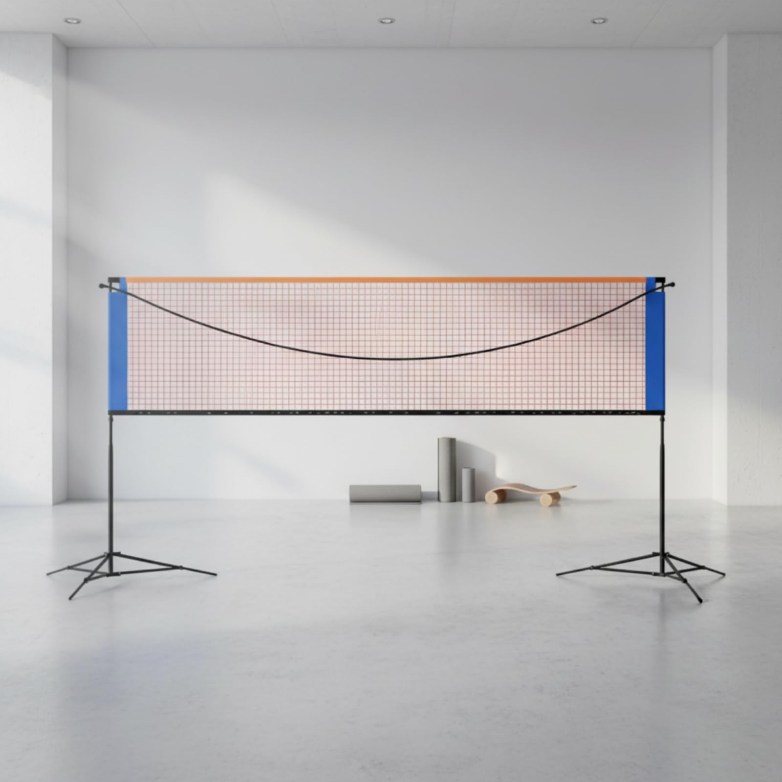 Rete da Badminton Tile Autonte Rete da Badminton con Robusta per Famiglie, Giardino, Palestra