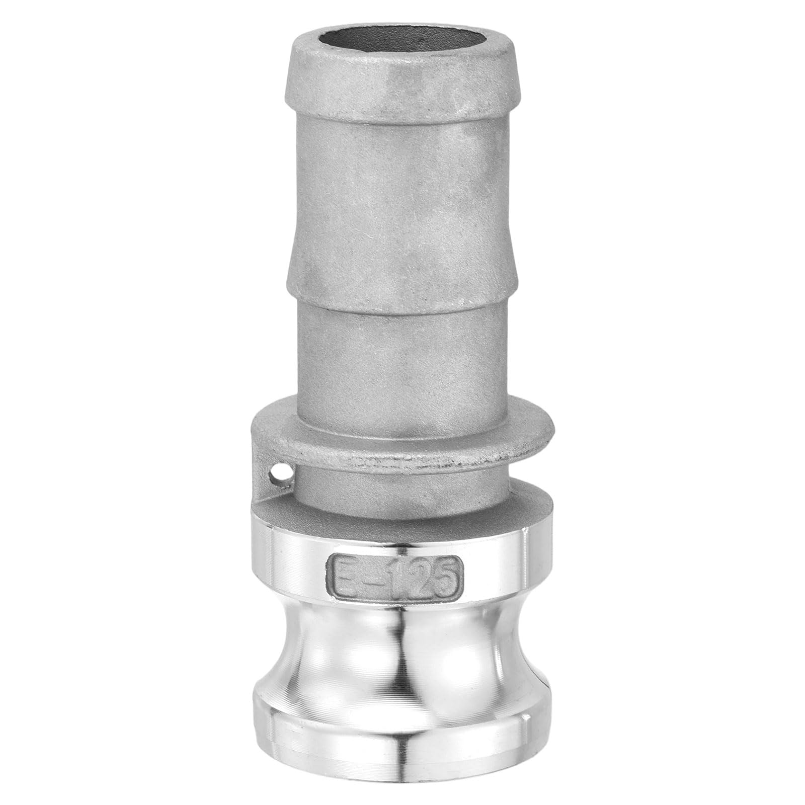 Kozelo Aluminum Type E Cam Lock Fitting 1-1/4"x1-1/4 W/ 2.22" Hose Shank