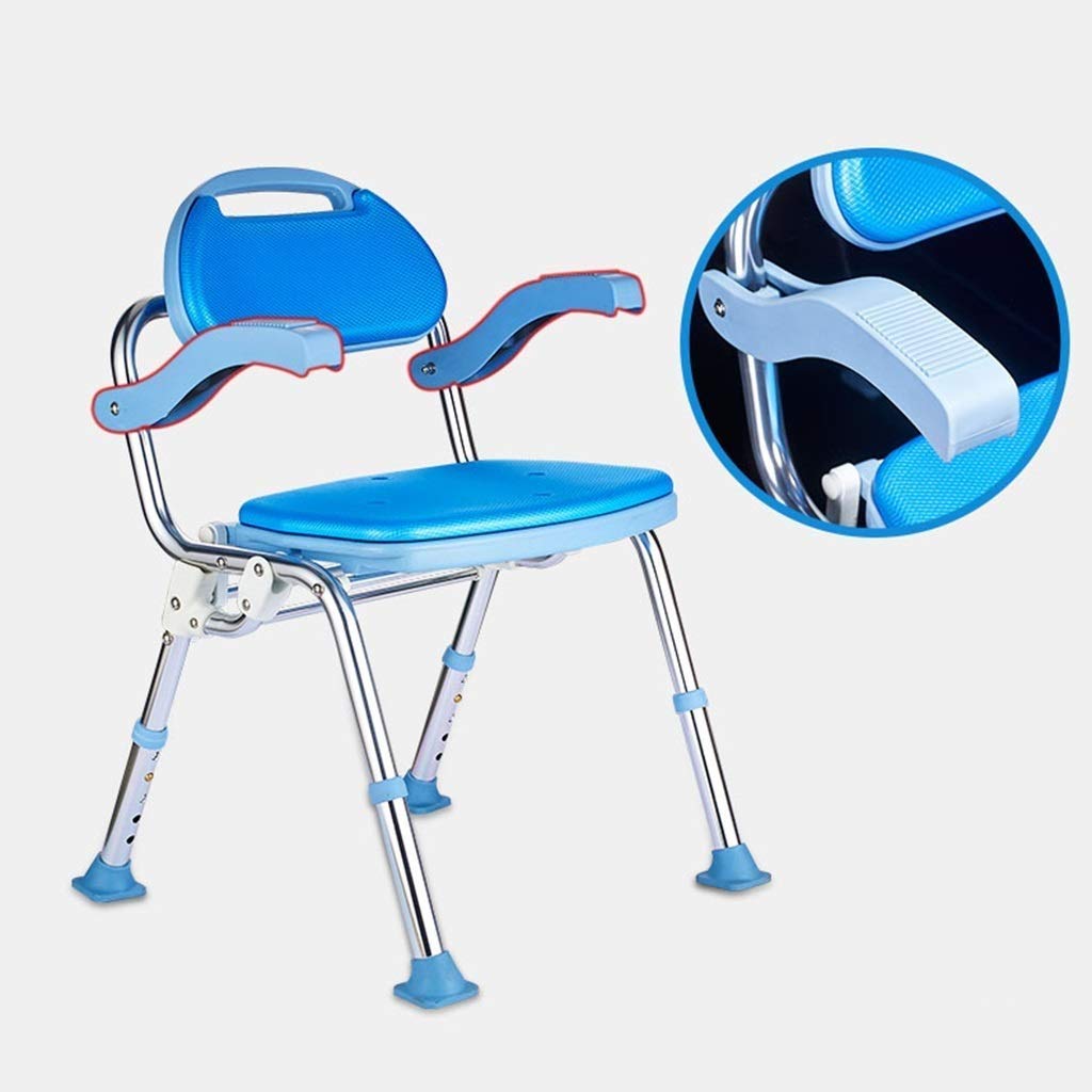 Asientos De Baño Taburete De Baño Taburetes De Baño Taburete De Baño Plegable para Embarazadas Silla De Baño para Personas Mayores Taburete De Pared para Baño Artículos E