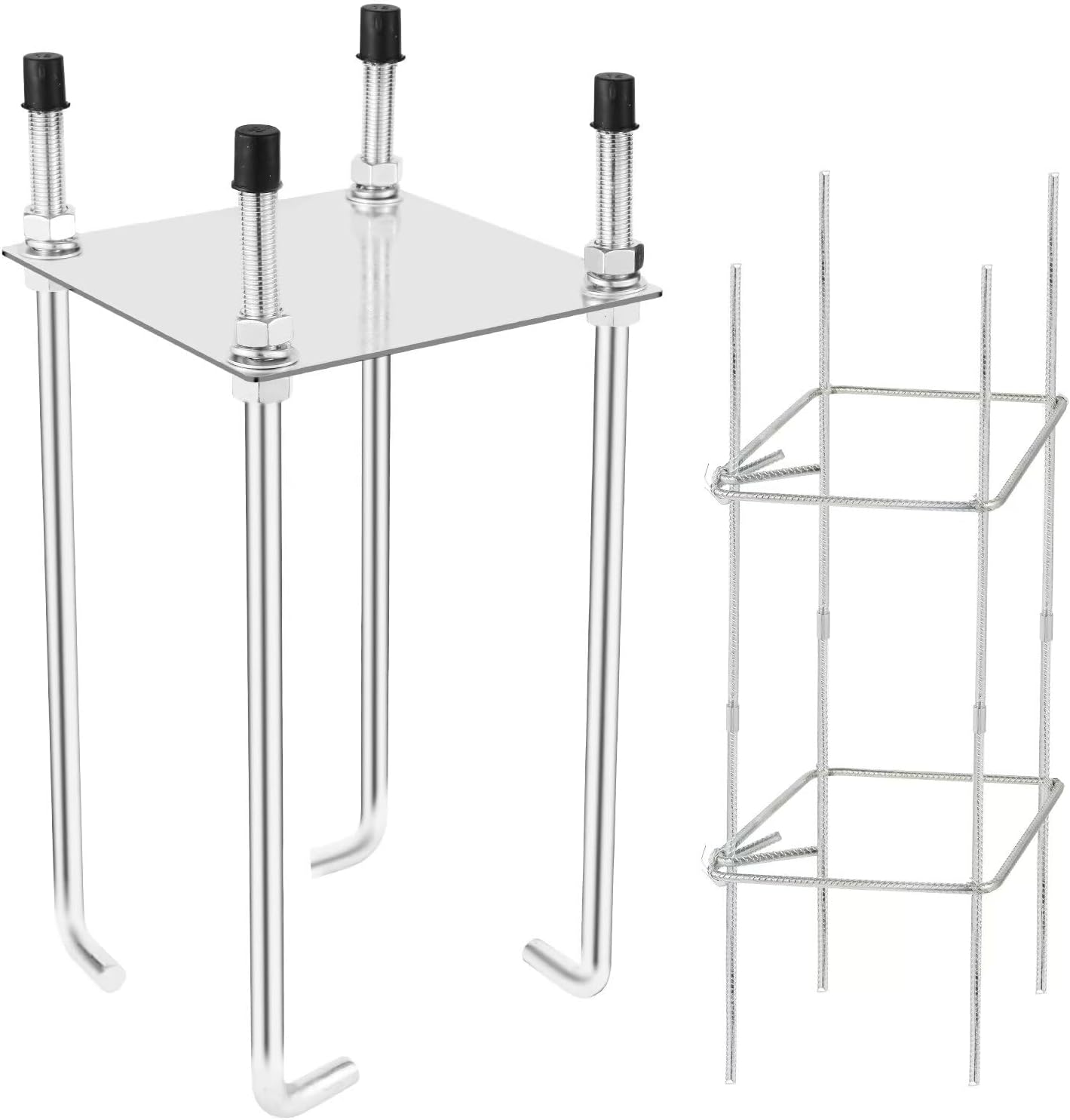 Utag 7" Basketball Hoop Anchor Kit - Universal Fit Ground Anchor Kit, Easy Relocation & Secure Stabilization, Compatible with Most Basketball Goals