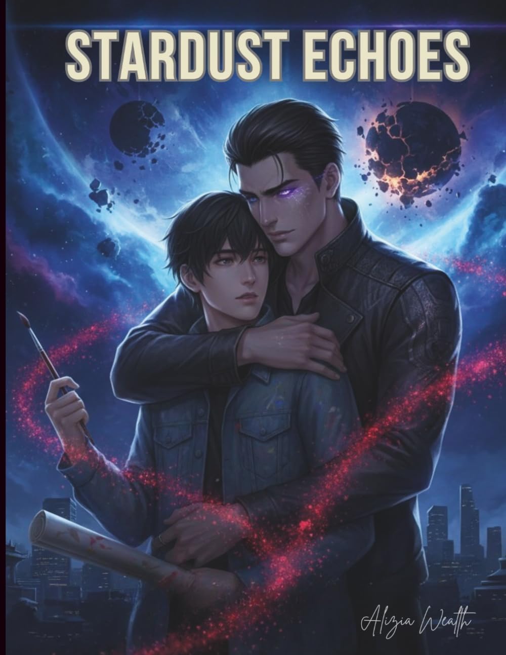 Stardust Echoes: Gay Romance Novel Beneath the Northern Lights