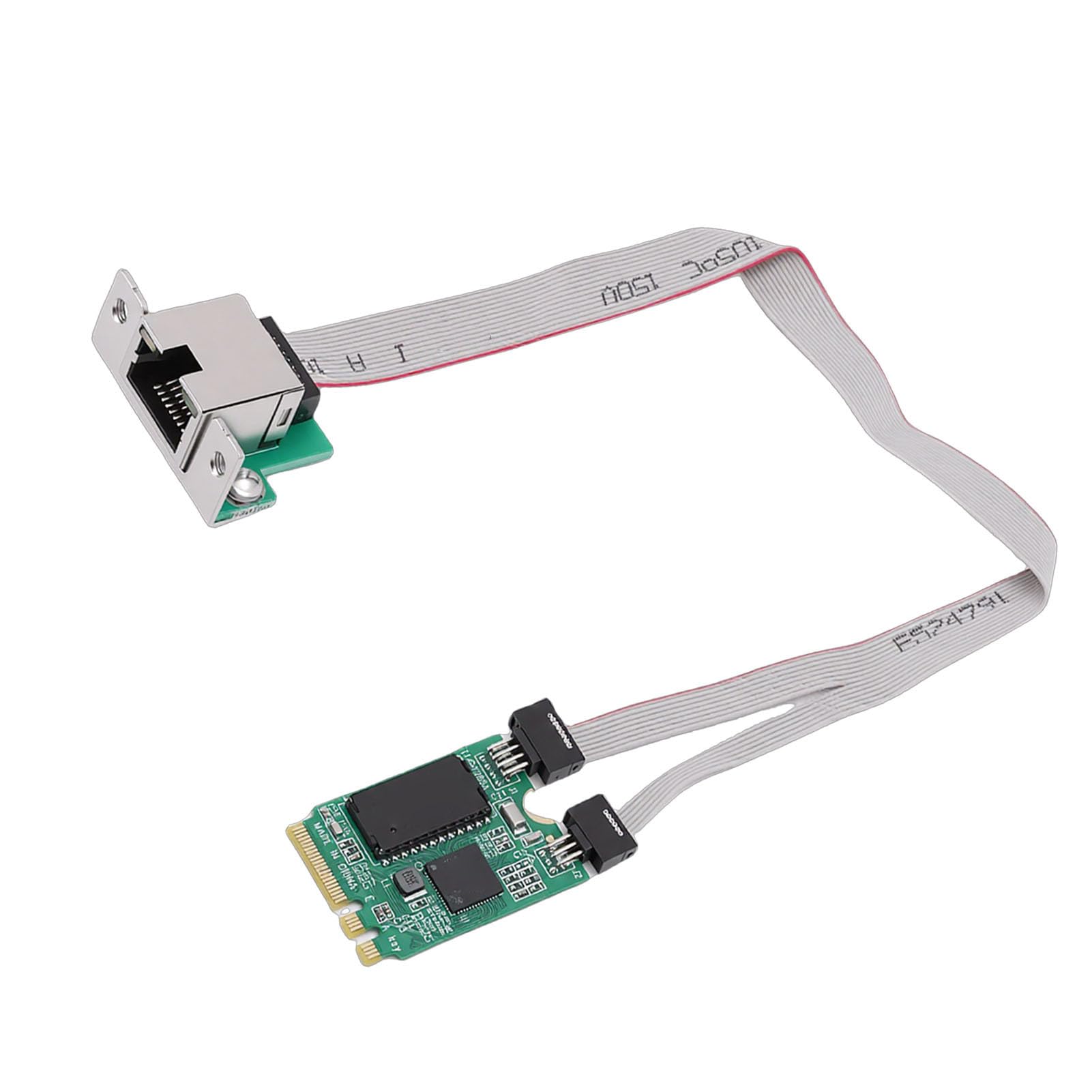 Scheda di Rete Gigabit Ethernet da 2,5 G con Chiave M.2 A+E, Scheda di Controllo Industriale con Porta RJ45 con Trasmissione Dati Stabile per Computer Portatile Desktop