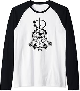 Tazerzit Amazigh Motifs with Yaz Berbers Moroccan Algerian Raglan Baseball Tee