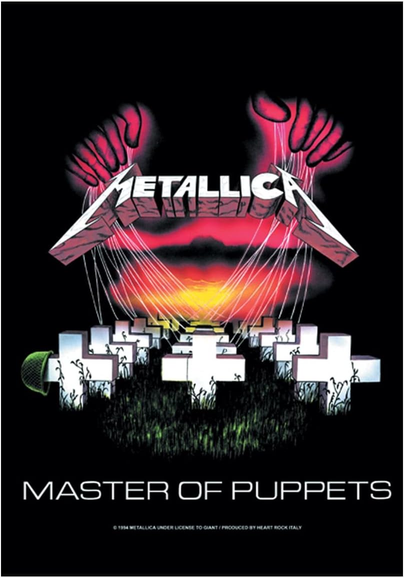 armardi Metallica Poster Flag Master of Puppets