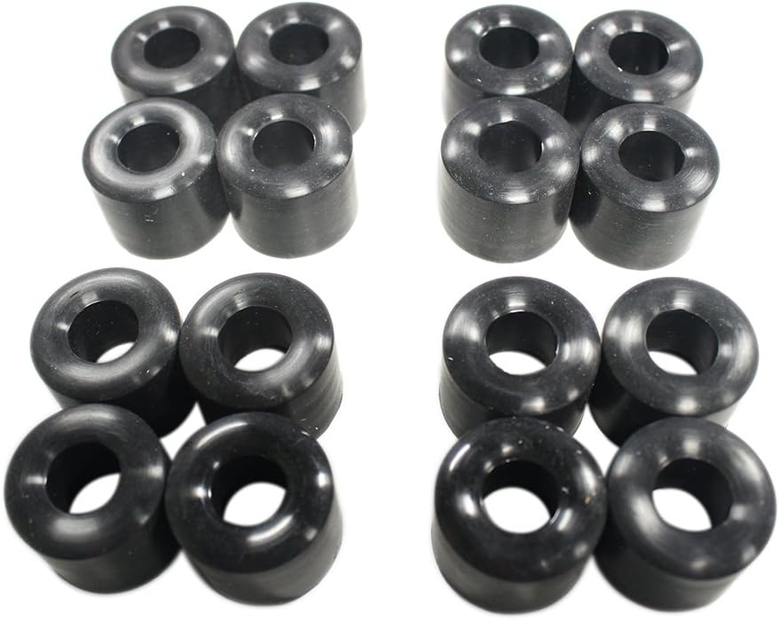 Set of 16 Foosball Rod Bumpers