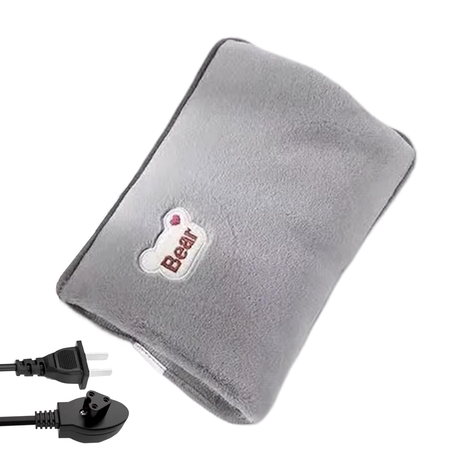 Bolsa de Agua Caliente Eléctrica - Calentador De Manos Eléctrico A Prueba De Fugas | Botella De Agua Caliente Con Funda De Peluche - Para Músculos Cuello Hombros Piernas Cintura Vientre Cuerpo