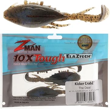 Z-Man KC35-320PK3 Kicker Crabz 3.5" The Deal 3 Pack