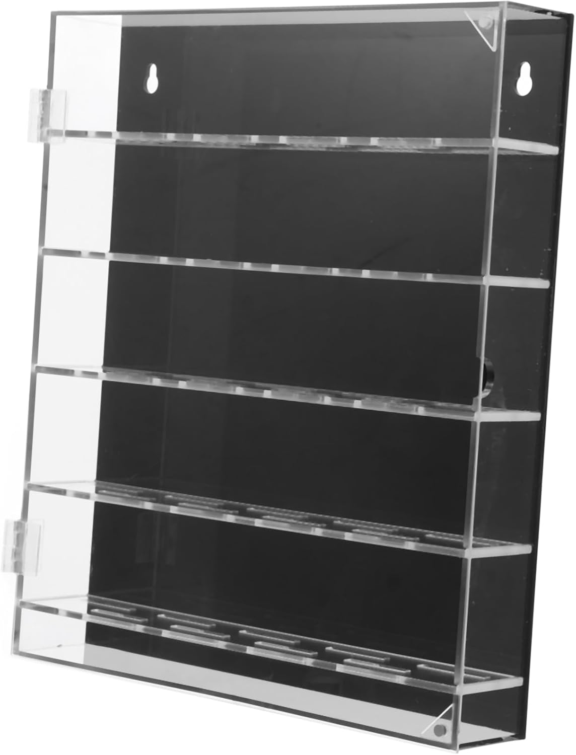 HOMSFOU Challenge Coin Holder Display Wall Mounted Medal Case Acrylic Coin Organizer