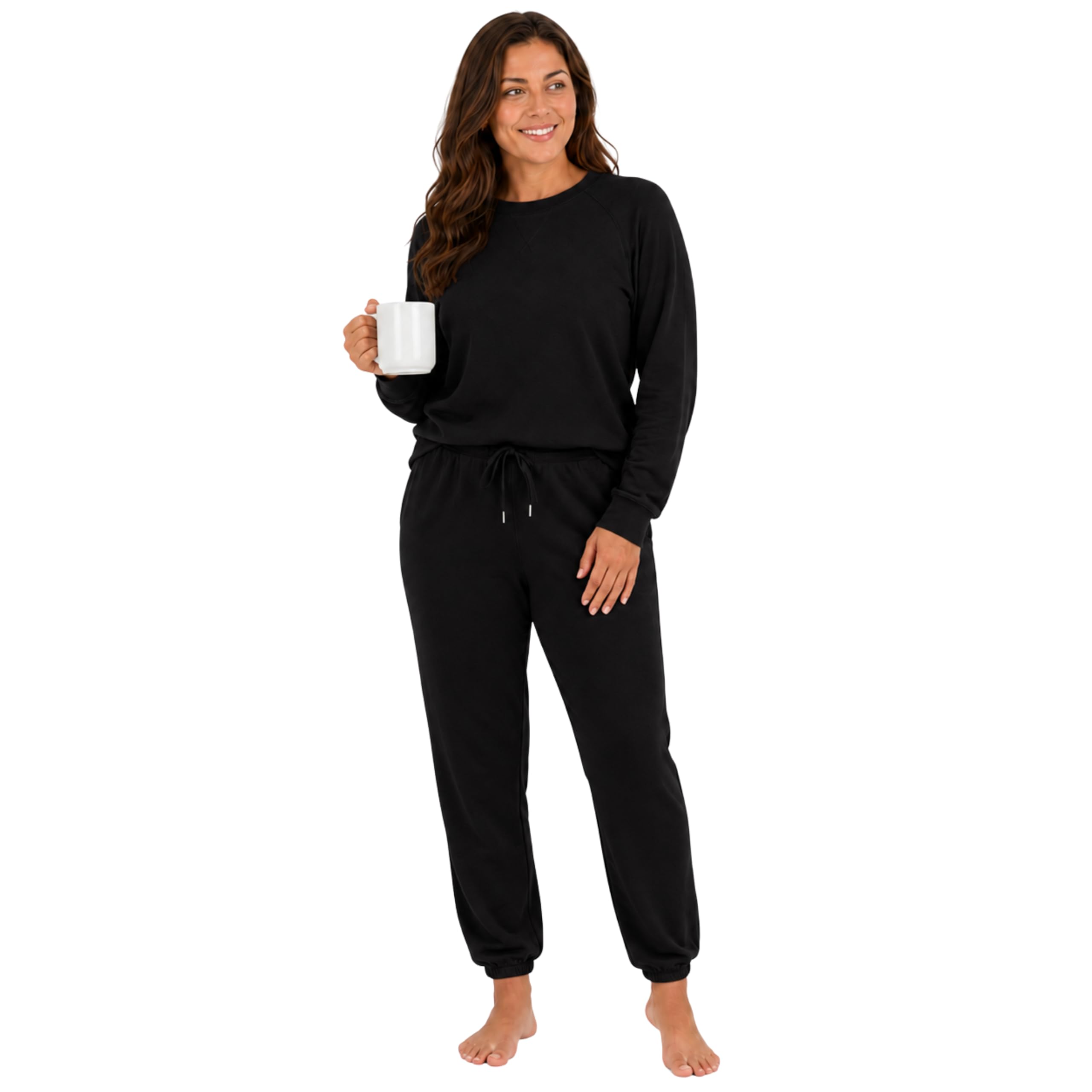 2 Piece Jogger Lounge Set for Women | Women's Travel Sweatsuit - Lightweight, Cozy Loungewear