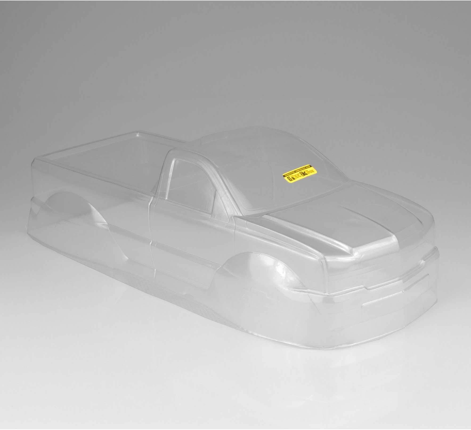 J Concepts Inc. 1/10 2005 Chevy 1500 Single Cab Monster Truck Clear Body JCO0399 Car/Truck Bodies Wings & Decals
