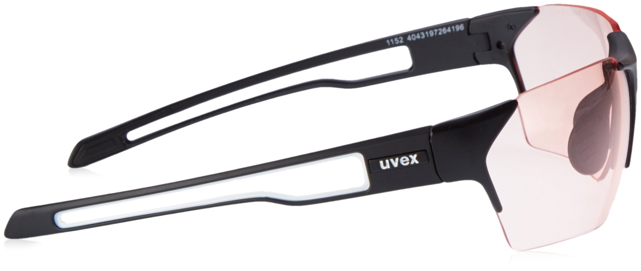 Uvex s5305222204 Sport Gafas Sportstyle 202 Vario Black Mat/Red