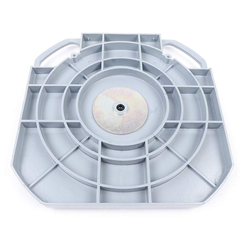 TITIDU Two-Piece 345mm Wheel Front End Alignment Turn Plates Set Truck Turntable Plates 5Ton for Garage or Auto Repair Shop