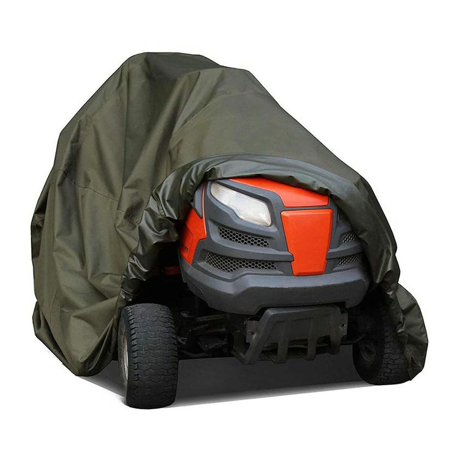 CulineformX Outdoor Lawn Mower Rain Cover,Riding Lawn Mower Dust Cover Suitable For Tractor, Beach Buggy (Green)