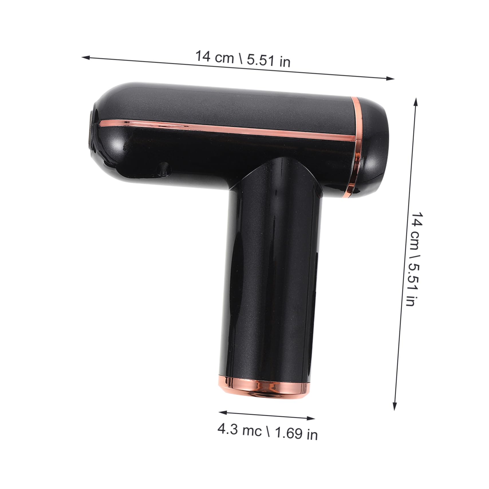 Dispositivo per Massaggio Fascia Ricaricabile 1800mah, Plastica