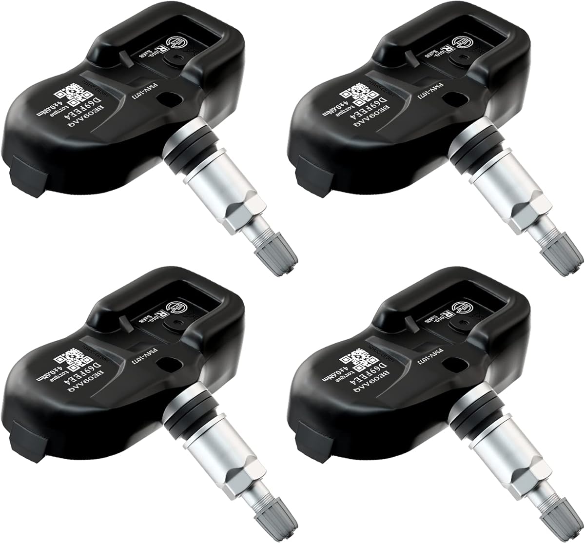 Marsflex TPMS Sensor PMV-107J Fit for Toyota Rav4 Camry 4Runner Tacoma Corolla, Lexus Tire Pressure Monitoring Sensors Replacement 42607-33021 42607-33011 315MHz 4Pcs