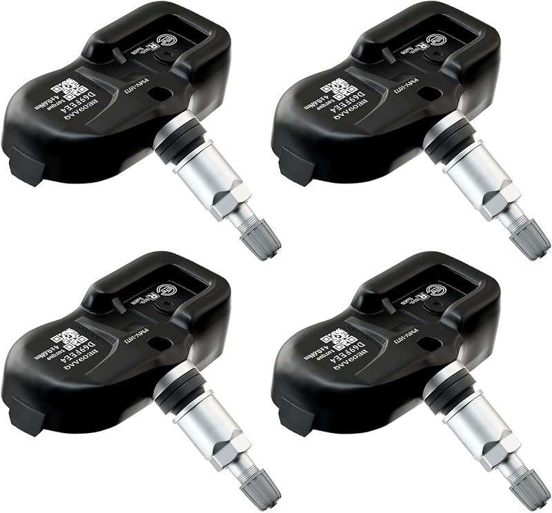 Marsflex PMV-107J TPMS Sensors Fit for Lexus GS ES GX RX Toyota Prius Rav4 | 315MHz 4Pcs Pre-programmed Tire Pressure Monitoring Sensor Fit for Camry Corolla Scion Pontiac, OEM 42607-33011 42607-33021