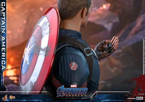 Miniatura 7 de Hot Toys 1:6 Capitán América - Avengers: Endgame, Multicolor, HT904685