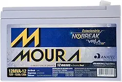 Bateria Moura Centrium ENERGY 12MVA-12 Estacionaria Nobreak 12V 12AH
