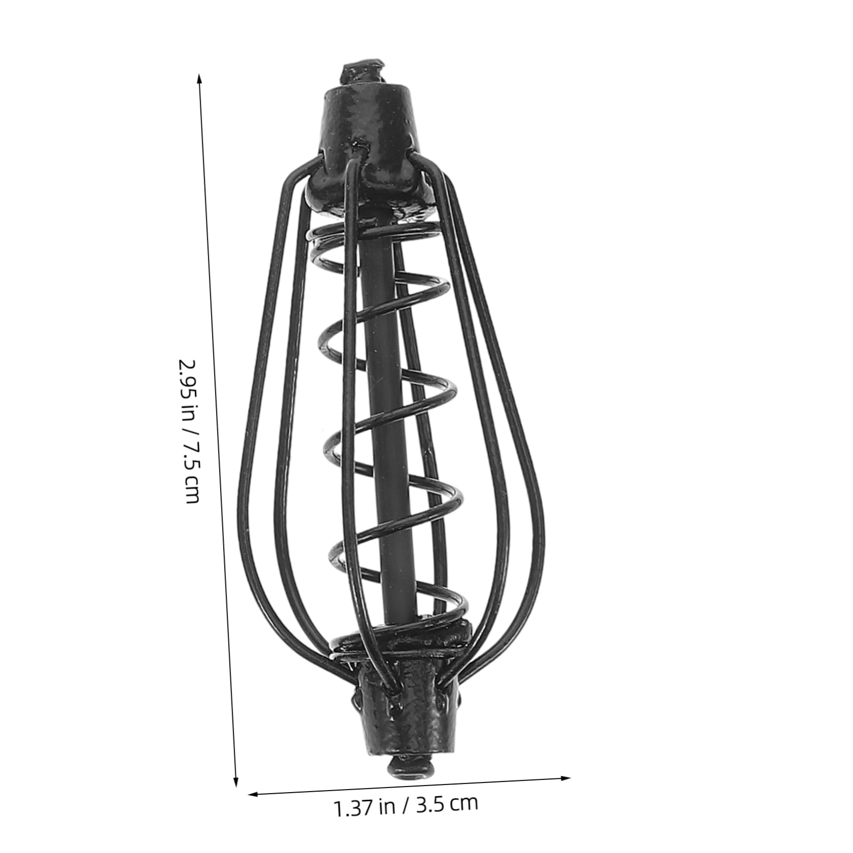 UKCOCO 4Pcs Fishing Bait Cage Holder Durable Spring Feeder Outdoor Fishing Accessory for Carp EEL Lobster Deep Water Bait Storage Options
