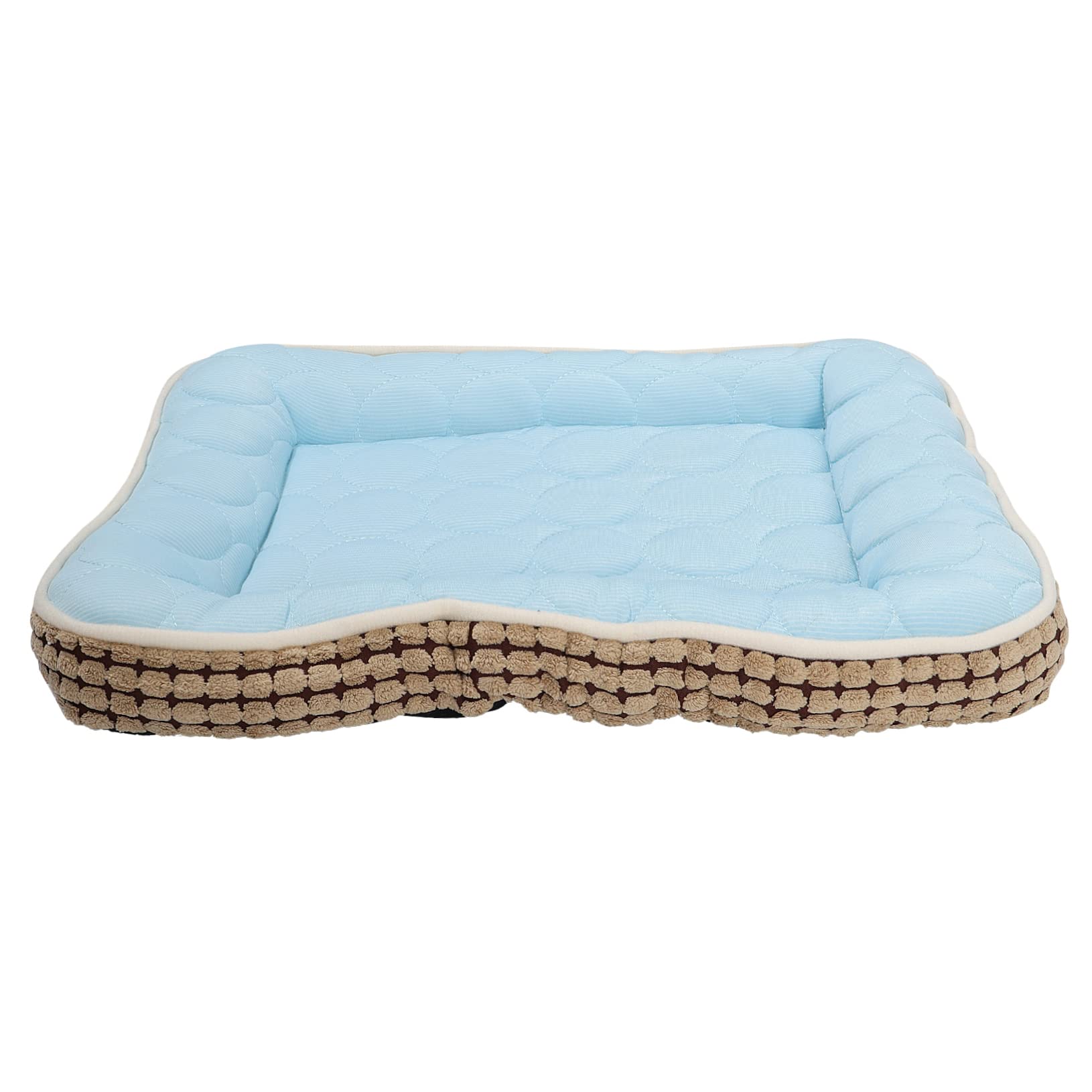 COLLBATH Tappetino Refrigerante per Cani e Animali, in Cotone Traspirante, Pieghevole, per Divano e Cassa, per L'estate