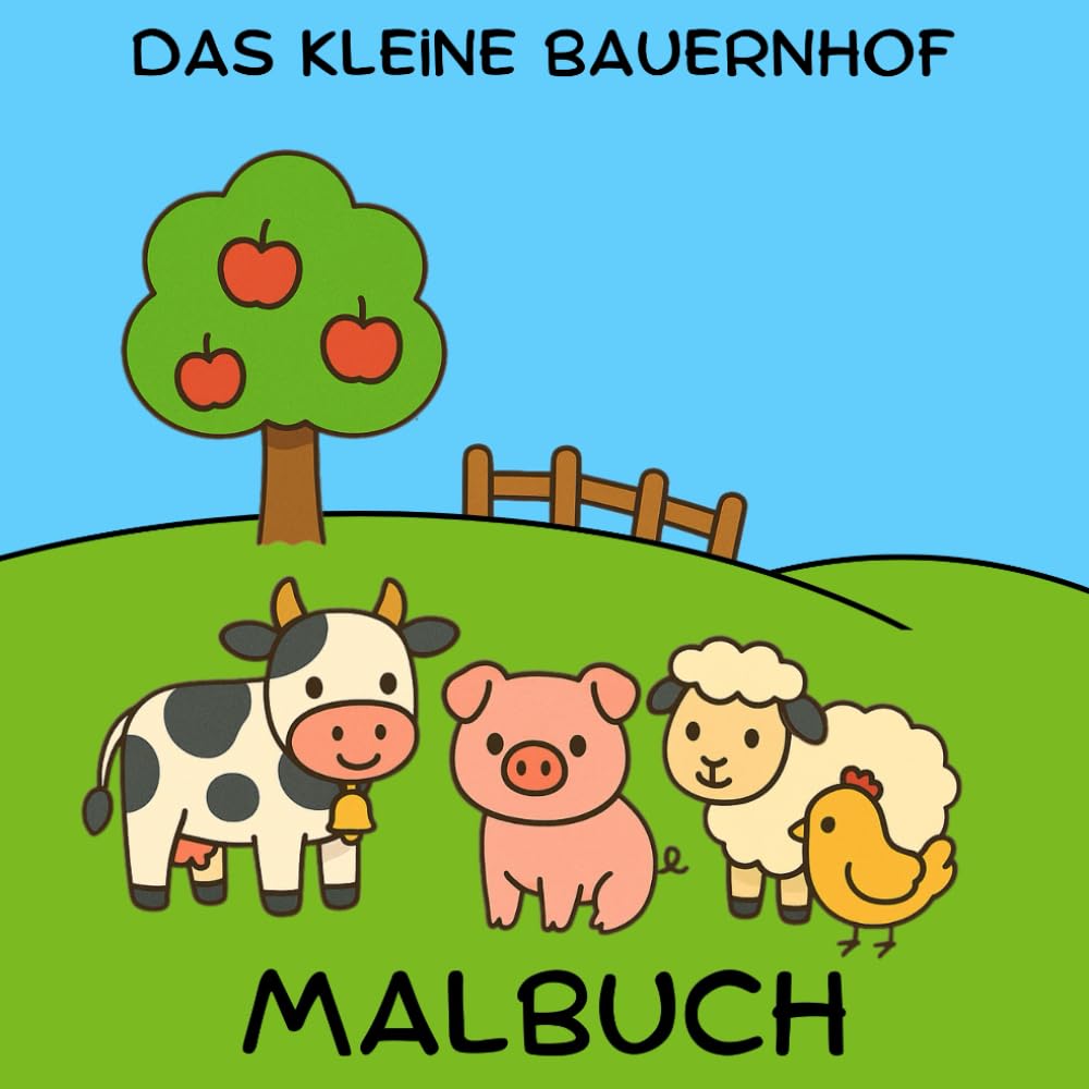 Das kleine Bauernhof Malbuch