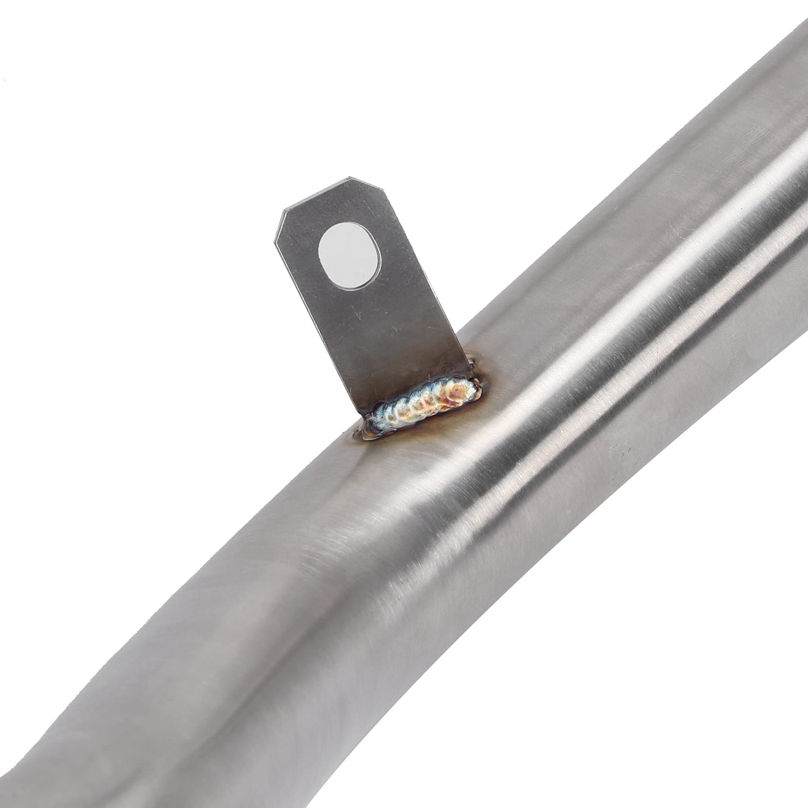 aqxreight Kit Collettore Tubo di Scarico Anteriore per Motocicletta, Parte del di Scarico in Acciaio Inossidabile Tipo Split per X ‑ ADV 750 2017‑2020 X ADV