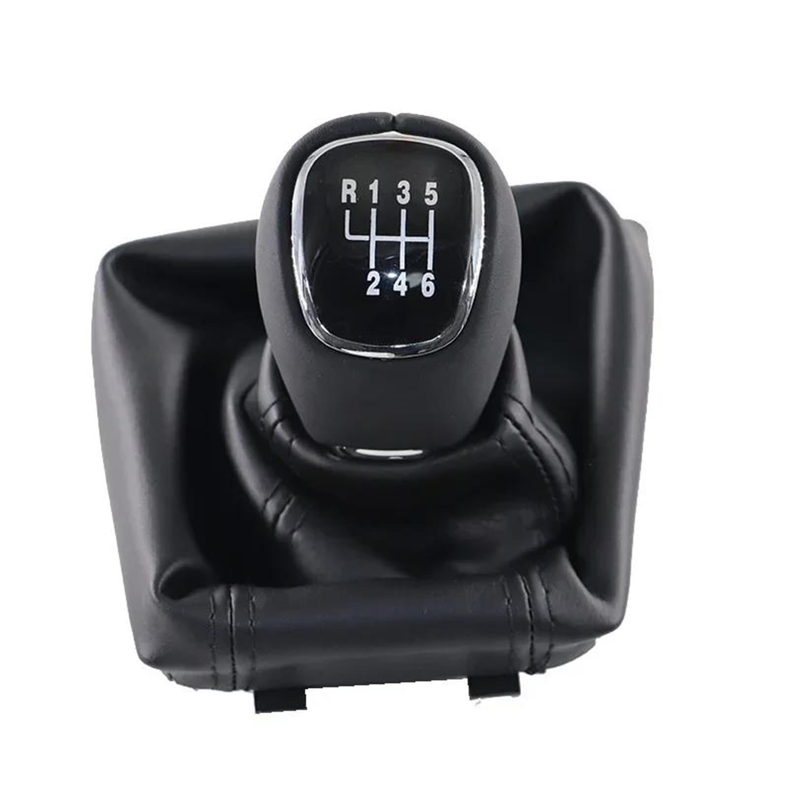 Mkszy 6 Speed Set Car Manual Transmission Gear Shift Knob Shifter Dust Boot For Skoda For Octavia A7 3 Iii Mk3 2014 2015 2016 2017