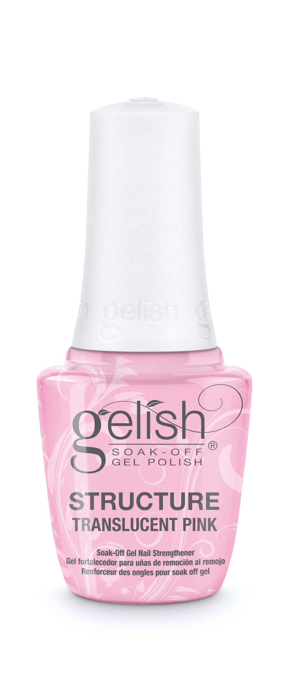Gelish Soak Off Gel Polish Structure Nail Strengthener Tranlucent Pink 15ml