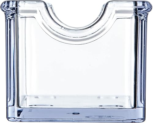 Miniatura 2 de Soporte para paquetes de azúcar, calidad de restaurante clásico con capacidad de 20 paquetes (transparente)