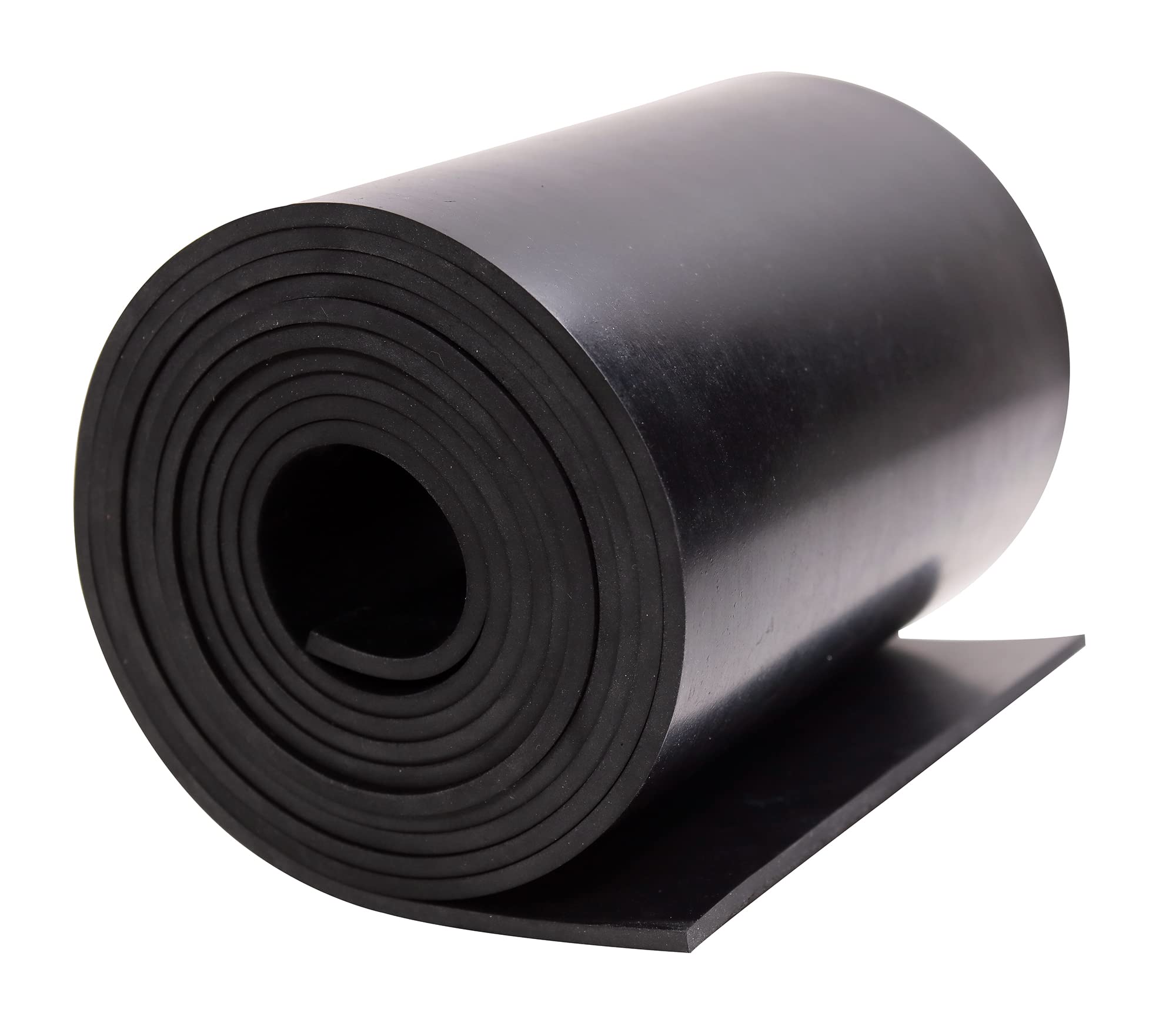 Neoprene Rubber Sheet Solid Rubber Strips Roll PadInsulation for Weather Stripping, Gasket, Shield, Costume, Seal, DIY (3/16 (.187") Thick, 8" Wide X
